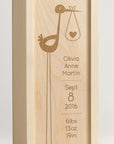 Stork - New Baby Wine Box - Detail Image 1