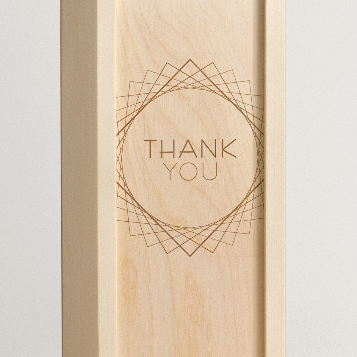 Thank You - Wine Box - Detail Image