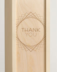 Thank You - Wine Box - Detail Image