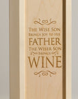 Wise Son - Wine Box for Dad - Detail Image