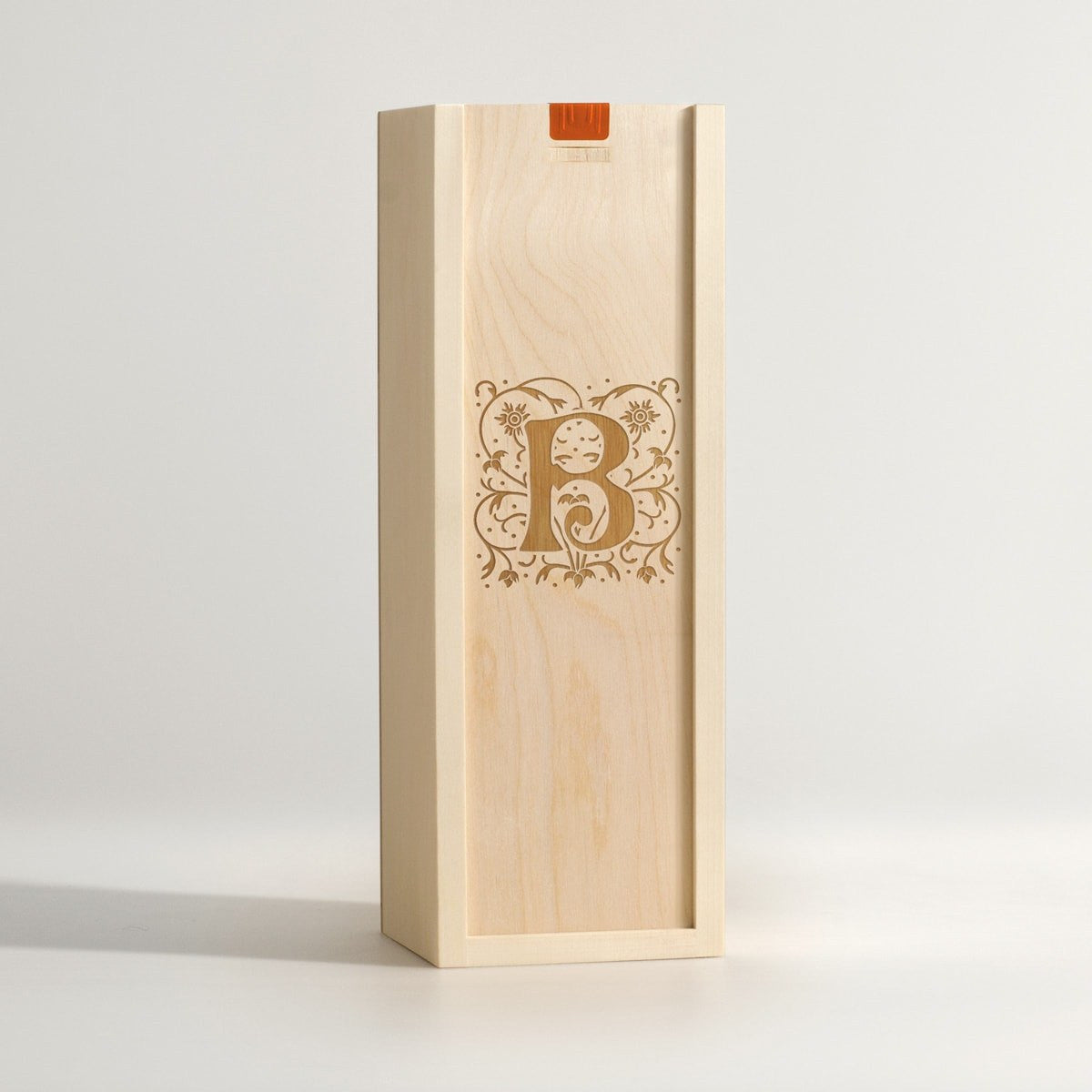 Mono Filigree - Monogram Wine Box - Main Image