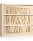 Monogram Deco Wedding Wine Box