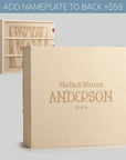 Monogram Deco - Anniversary Wine Box