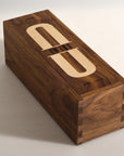 Walnut Uno - Inlaid Wine Box - Detail Image 4