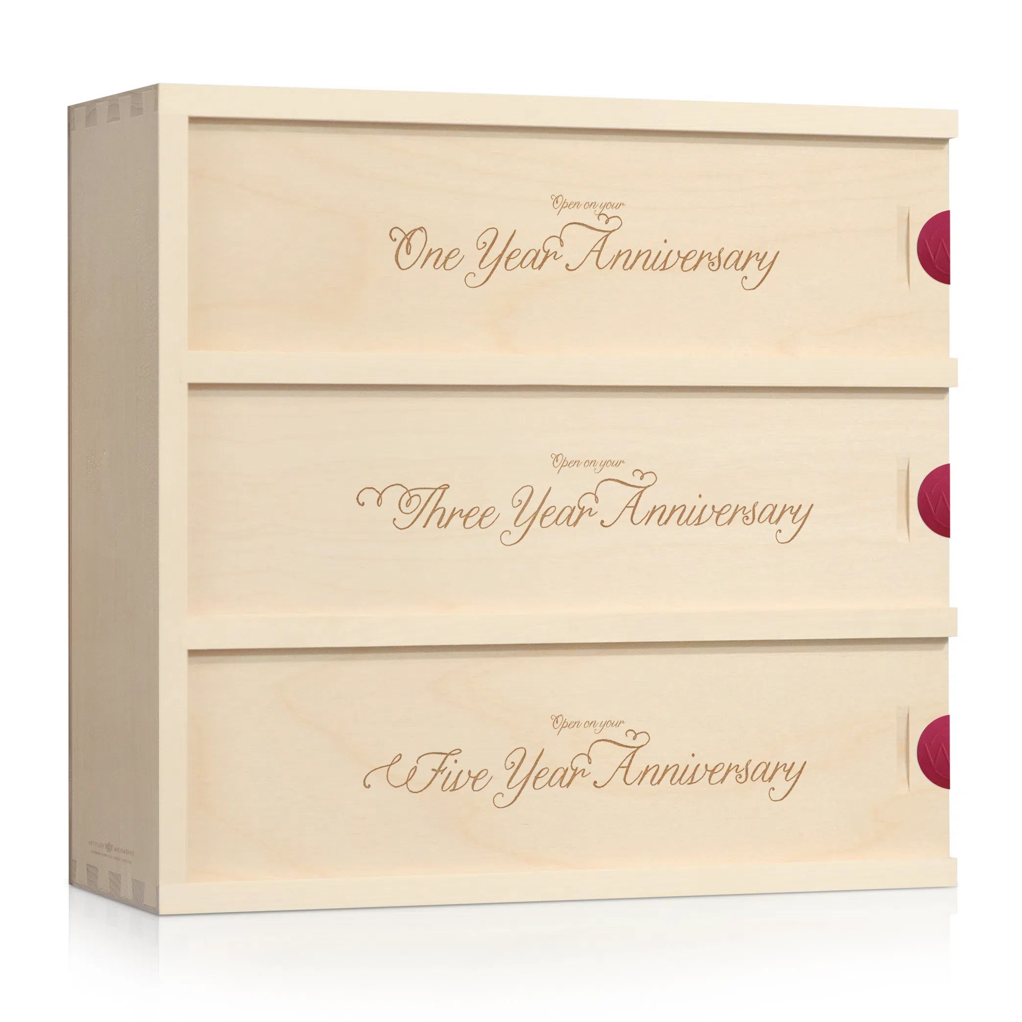 Scriptic Anniversary Wine Box Gift