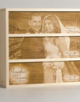Photo Box - Wedding Wine Box - by WineforaWedding