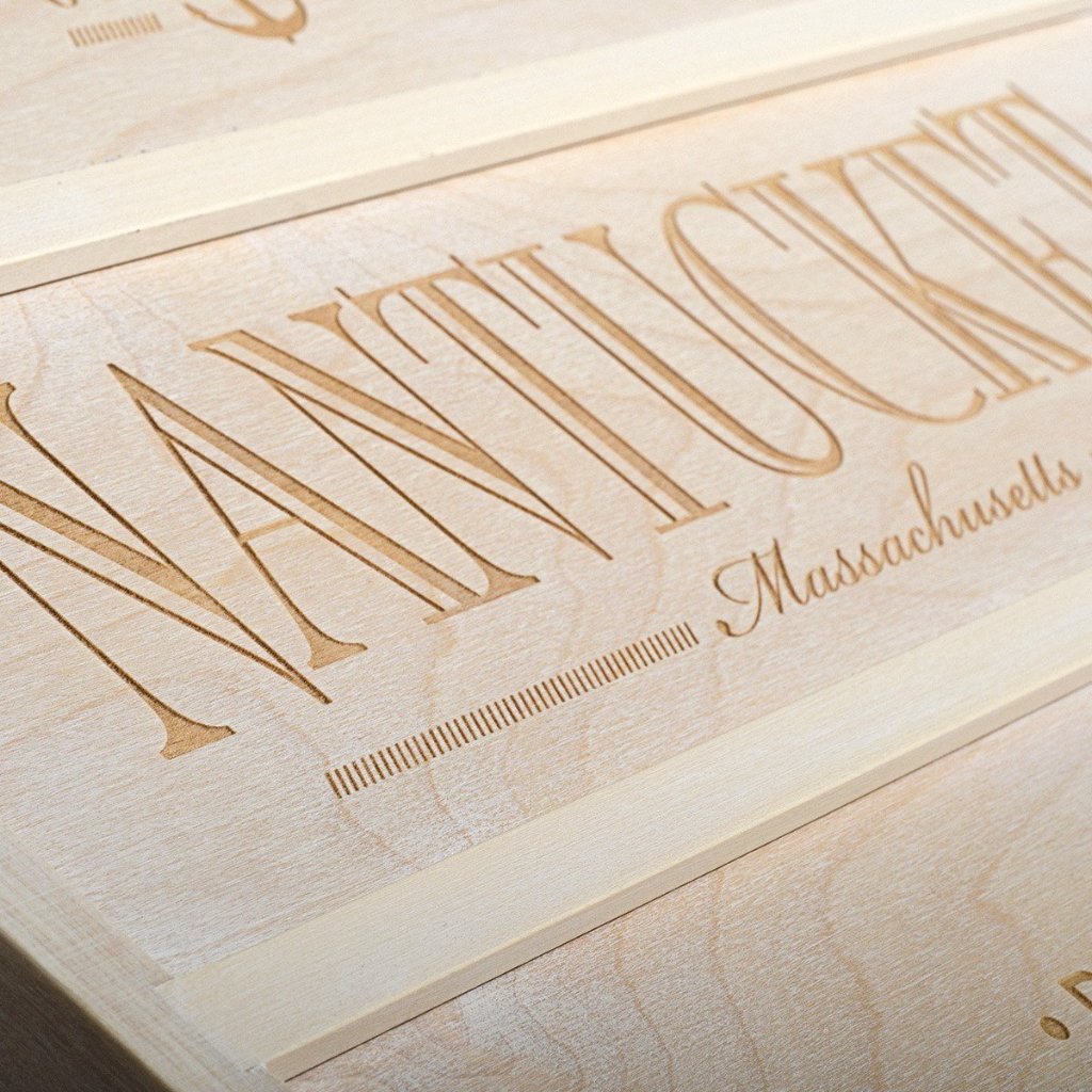 Anchors Aweigh Anniversary Wine Box - Detail 3