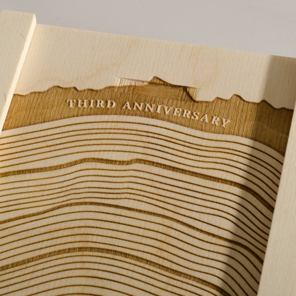 With These Rings Anniversary Wine Box - Detail Image 2